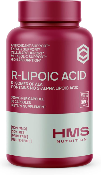 R-Lipoic Acid - NSF Certified - 300mg per Capsule