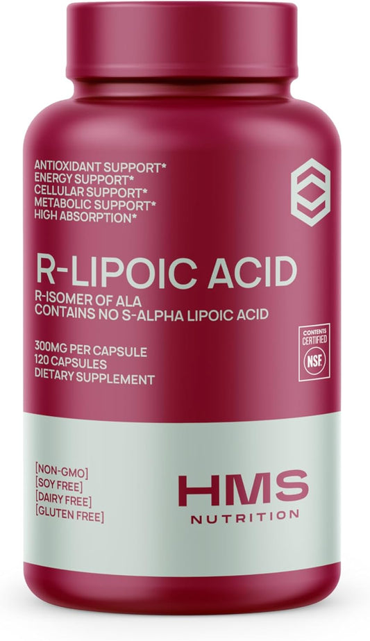 R-Lipoic Acid - NSF Certified - 300mg per Capsule
