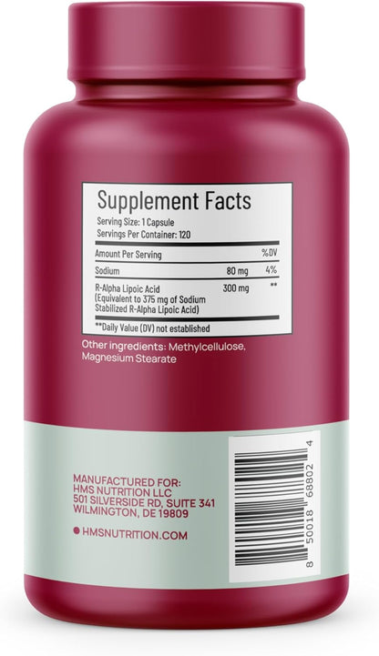 R-Lipoic Acid - NSF Certified - 300mg per Capsule