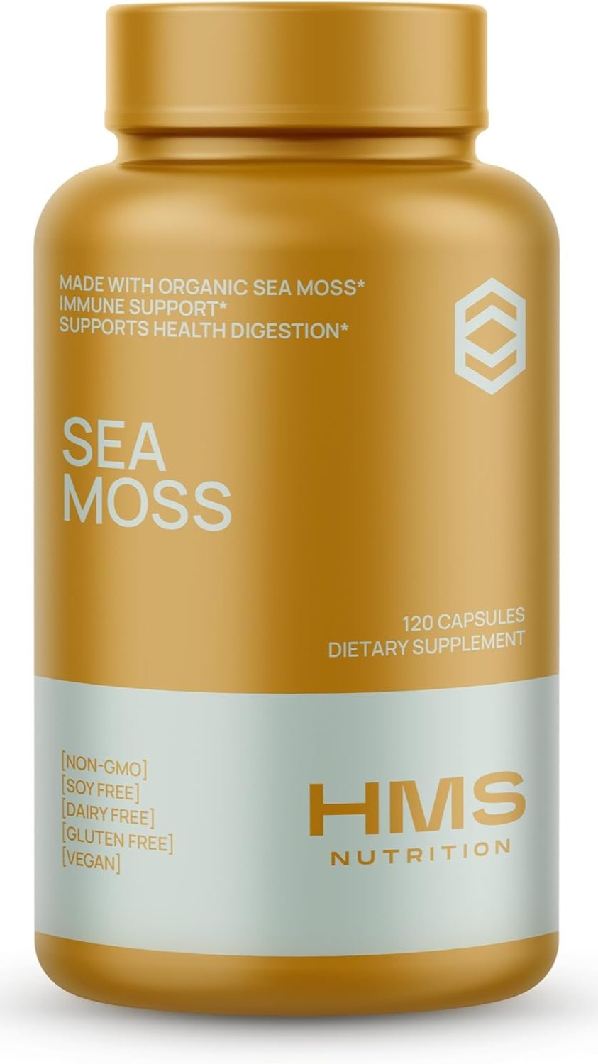 Organic Sea Moss with Organic Bladderwrack & Organic Burdock