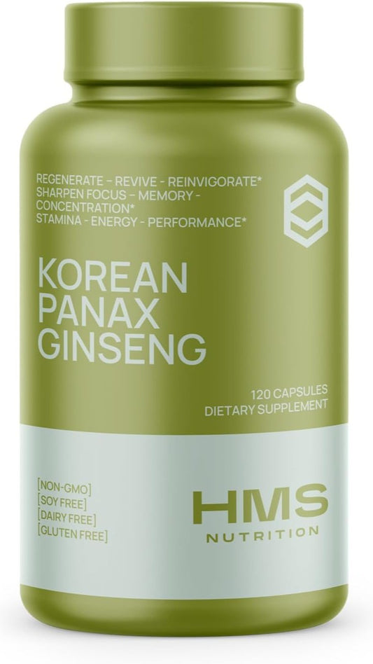 Korean Red Panax Ginseng Extract Powder Supplement - 2000mg