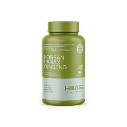 Korean Red Panax Ginseng Extract Powder Supplement - NSF Certified - 2000mg per serving (120 Count Bottles)