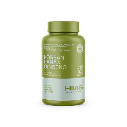 Korean Red Panax Ginseng Extract Powder Supplement - NSF Certified - 2000mg per serving (120 Count Bottles)