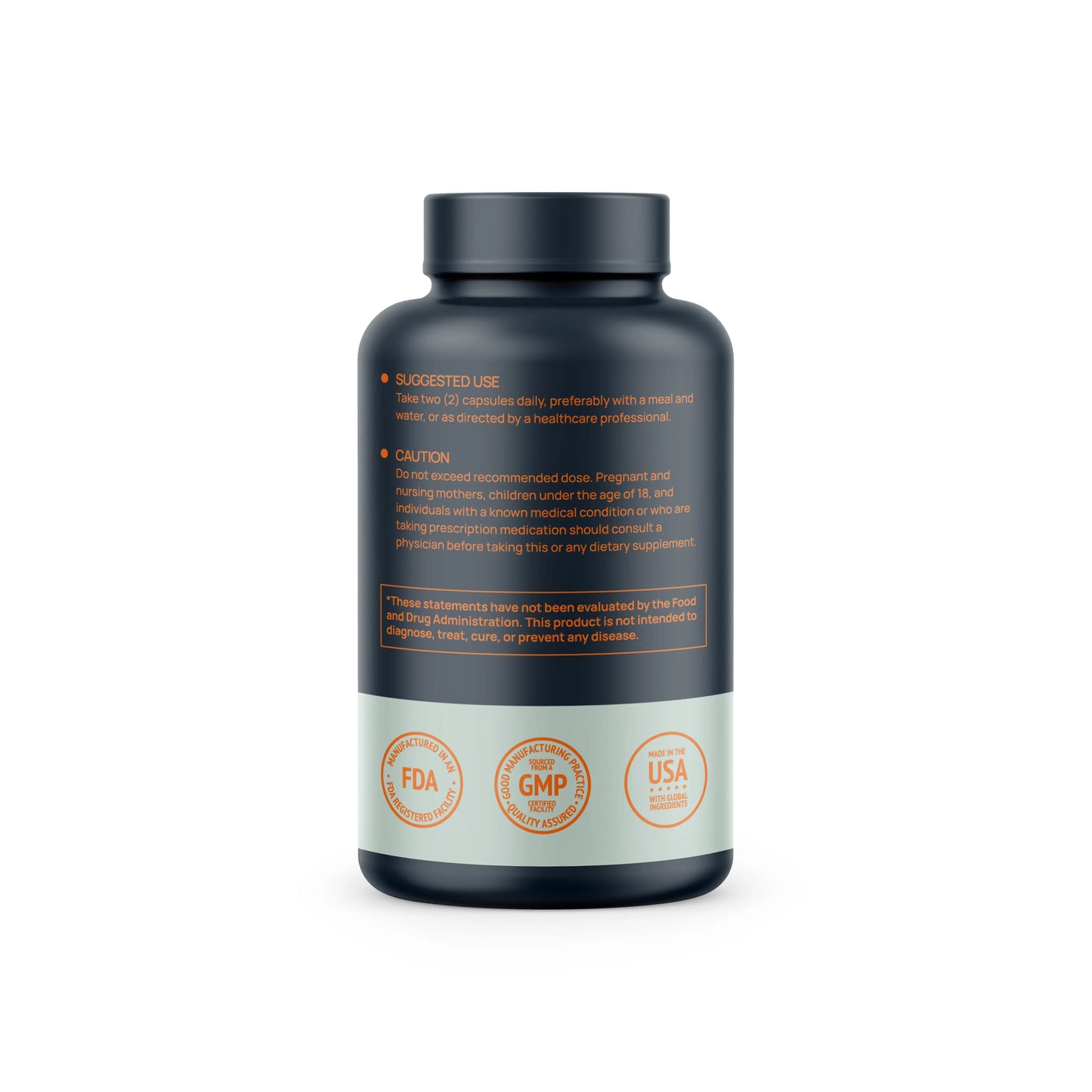 NSF Certified HMS Liposomal Vitamin C Supplement 1600 mg Left Panel