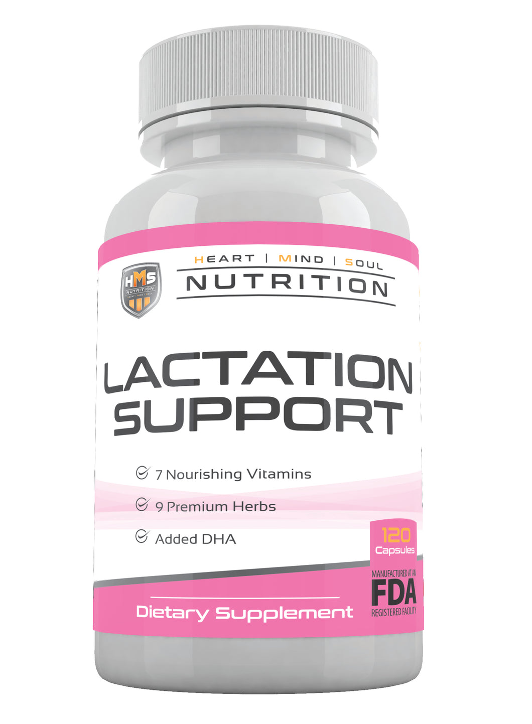 Lactation Supporting Capsules - 120 Vegetable Capsules (60 Day Supply)