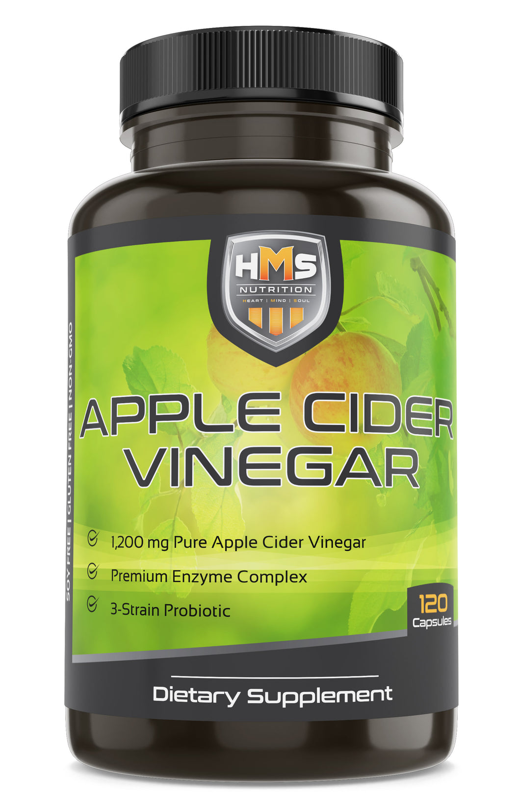 Apple Cider Vinegar Supplements - 1200mg