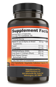 DIM Capsules Vitamin E with BioPerine® (Black Pepper) 250mg