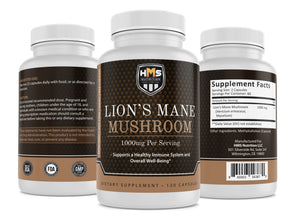 Lion’s Mane Mushroom Supplement - 1000mg
