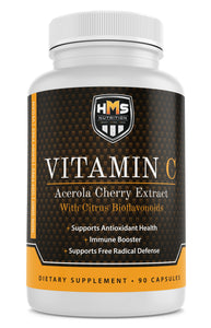 Acerola Cherry and Citrus Vitamin C - 90 Capsules